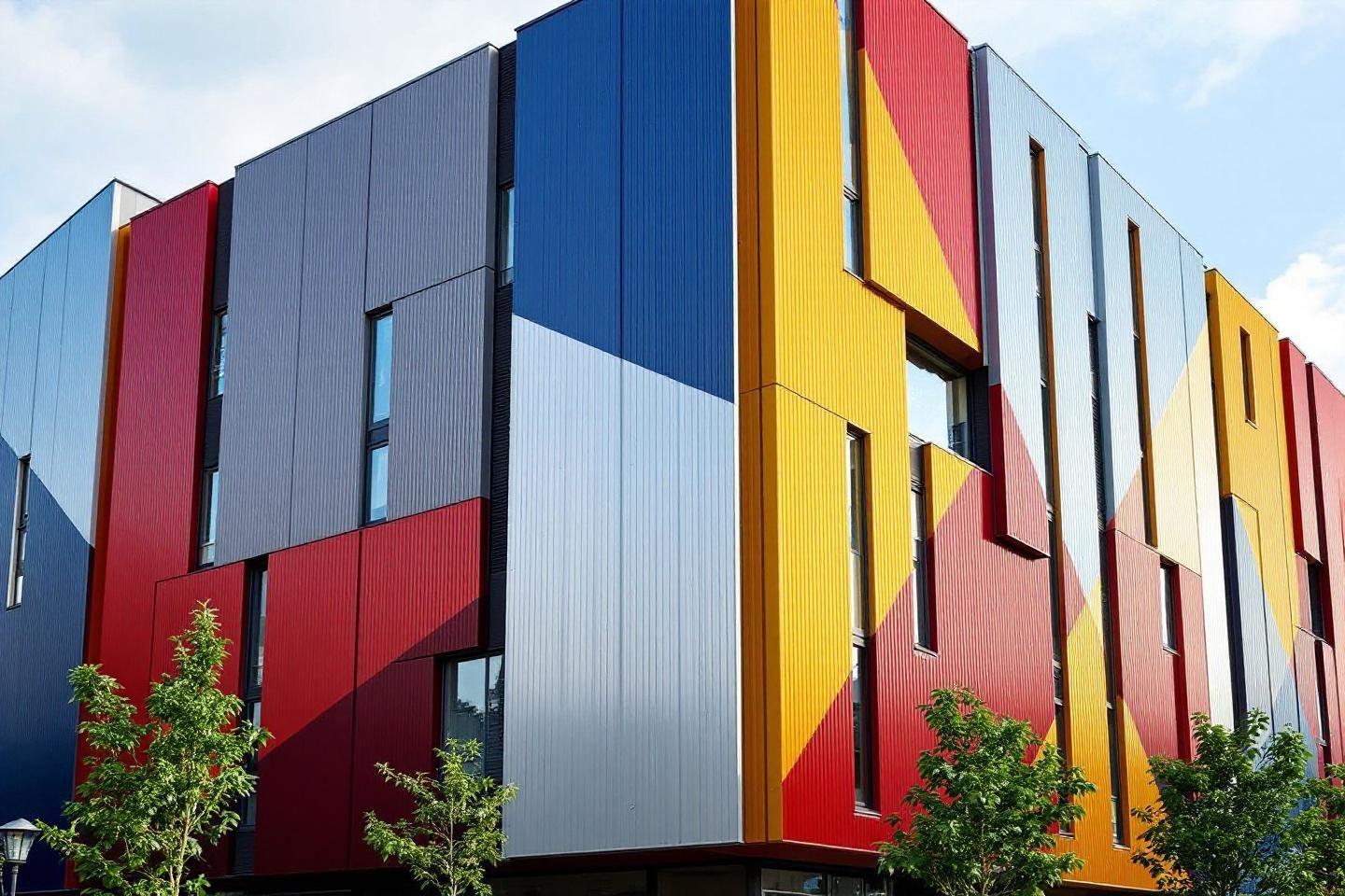 Panneaux composites en aluminium pour façades ventilées et solutions de bardage