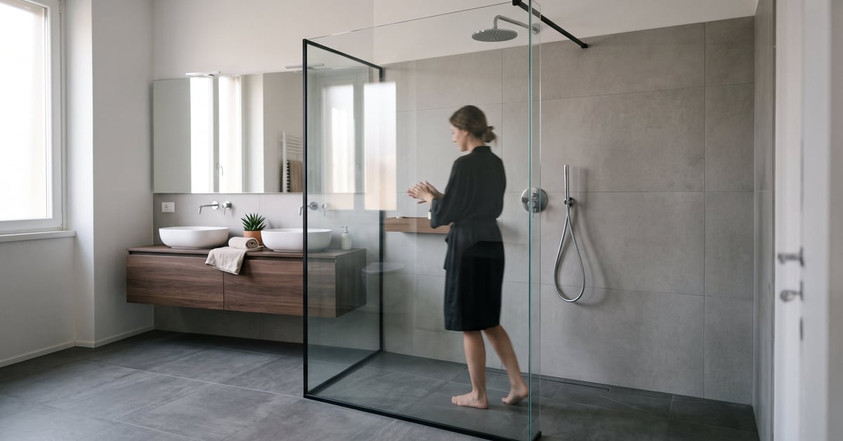 Douche italienne avec paroi : comment bien la choisir et la poser