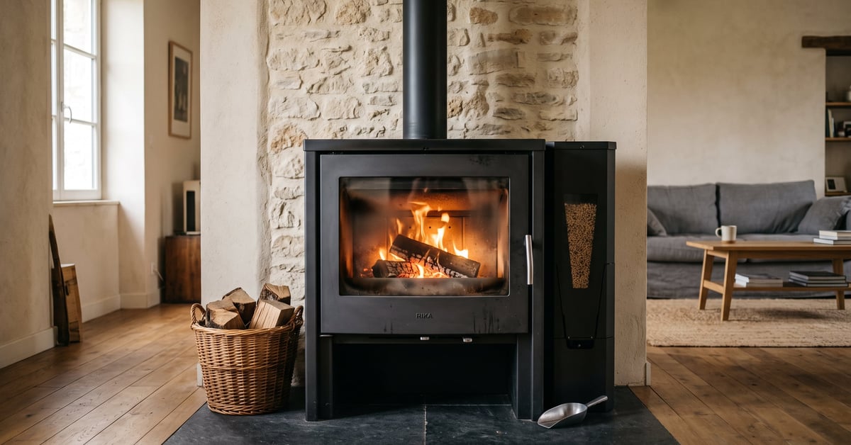 Poêle à bois ou à granulés : lequel choisir pour chauffer sa maison ?