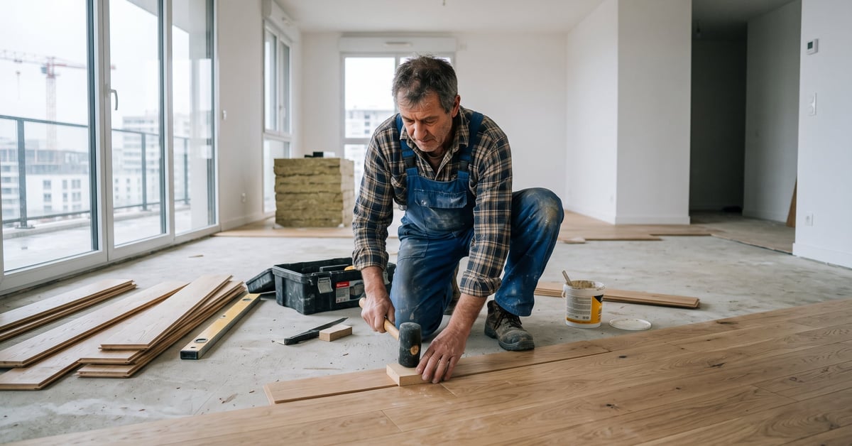 Poser un parquet soi-même : méthode, erreurs et matériaux
