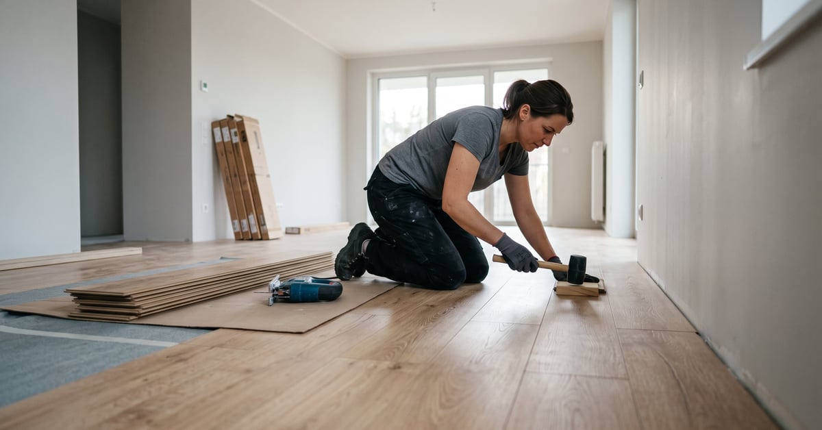 Poser un parquet stratifié : méthode, outils et erreurs à éviter
