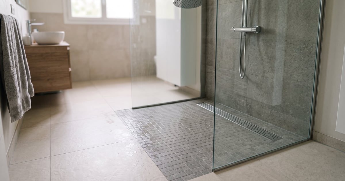 Receveur de douche italienne : choisir, poser et éviter les erreurs