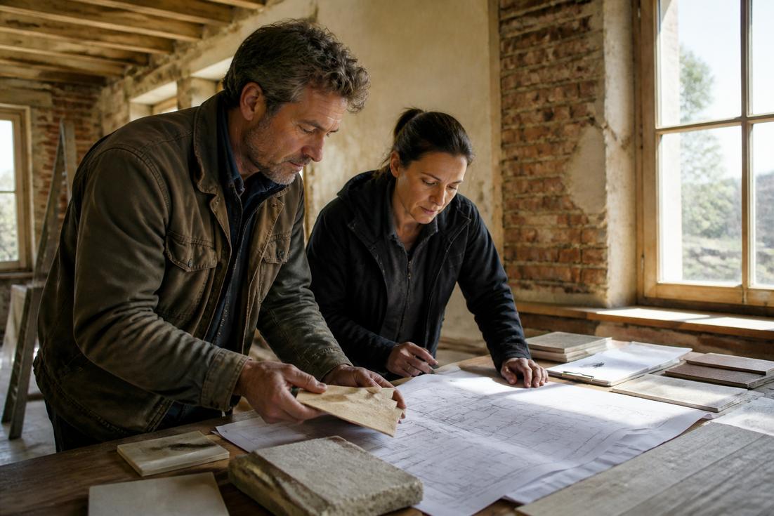 Prix au m² d’une rénovation de maison ancienne selon l’état du bâti