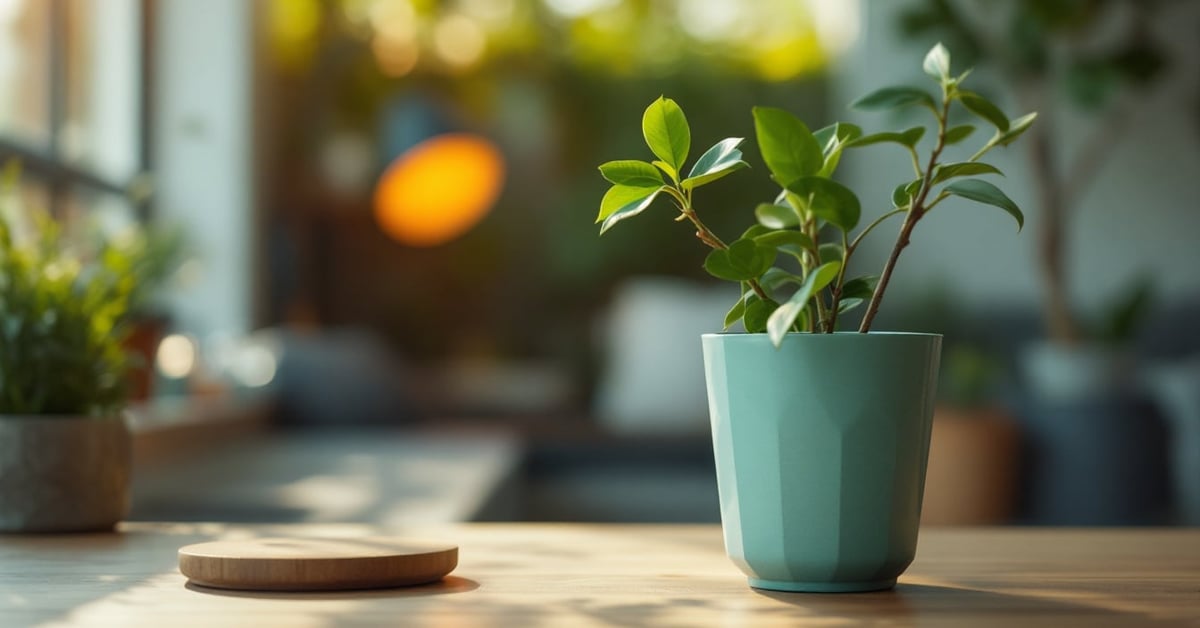 Bordure de jardin en plastique installée le long d'une allée végétalisée