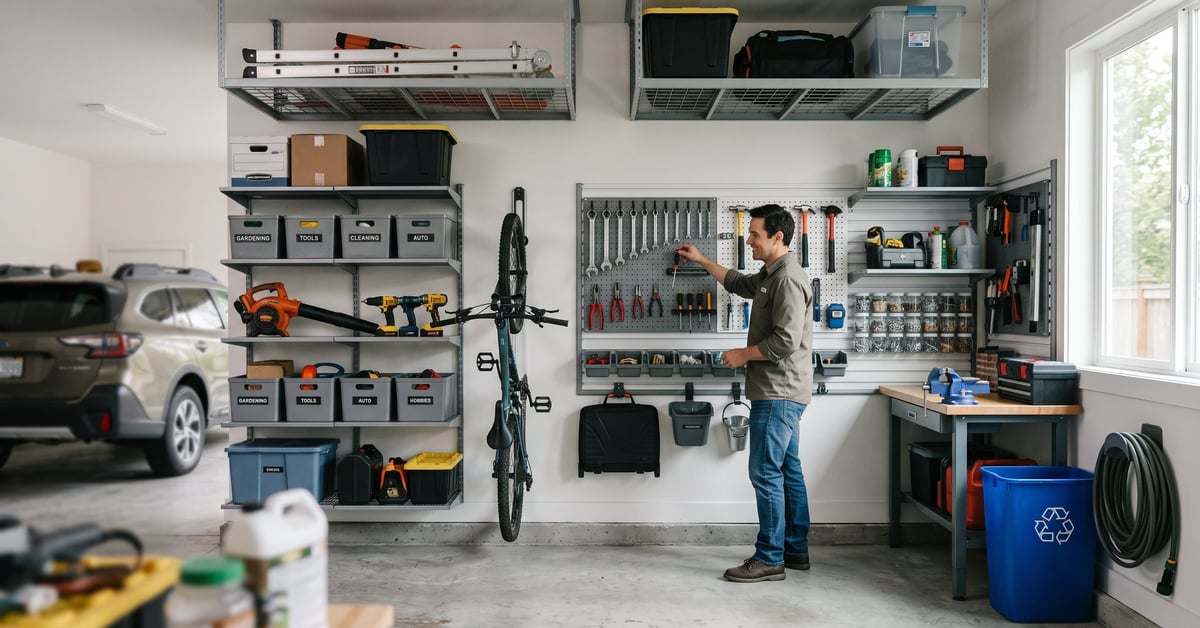 Aménager et ranger son garage : les meilleures idées pratiques