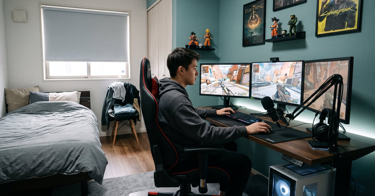 Chambre gaming : 12 idées pour un setup stylé et fonctionnel